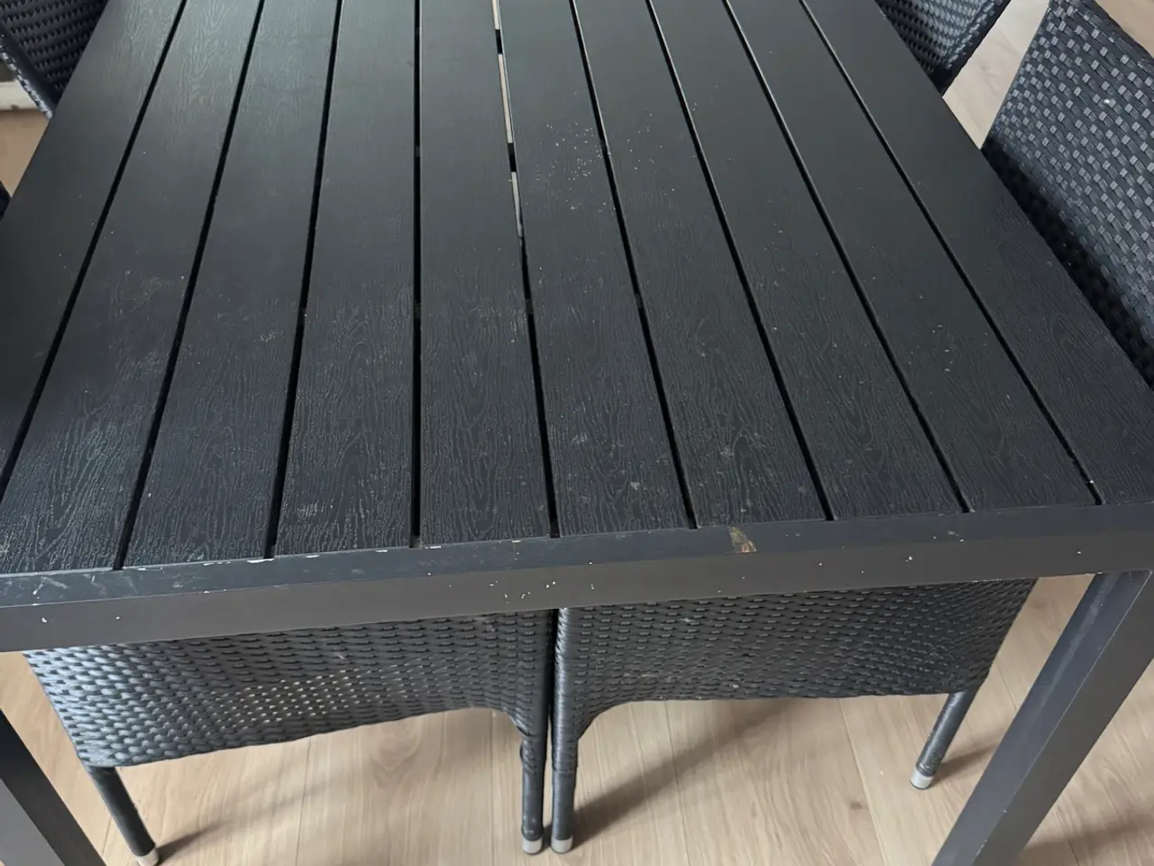 Billede 1 - Havebord med 6 stole 205 cm lang