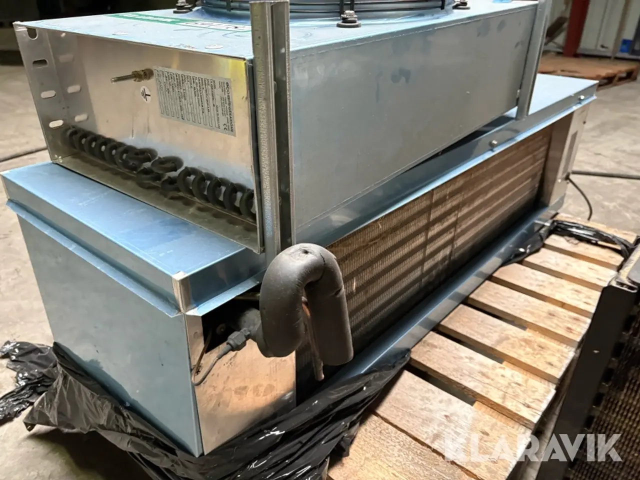 Billede 10 - Køle-kondensator og ventilations udstyr fra pels produktion