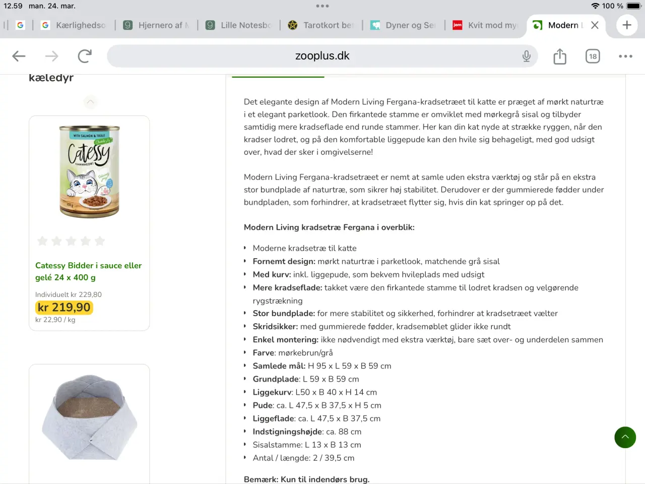Billede 2 - Aldrig brugt kradsetræ