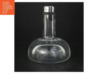 Glas karaffel med låg (str. 21 cm)