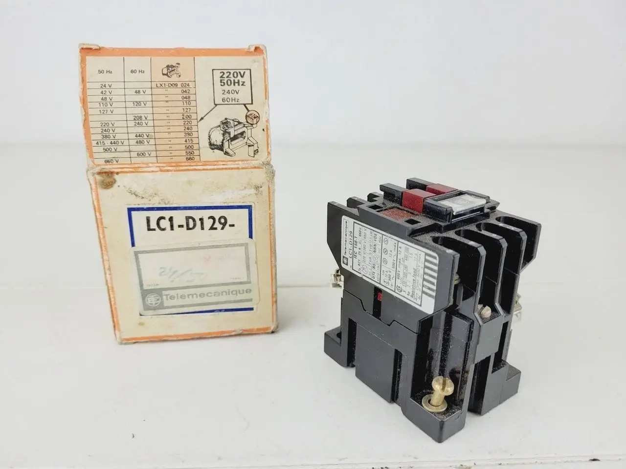 Billede 1 - Telemecanique LC1-D129 Contactor