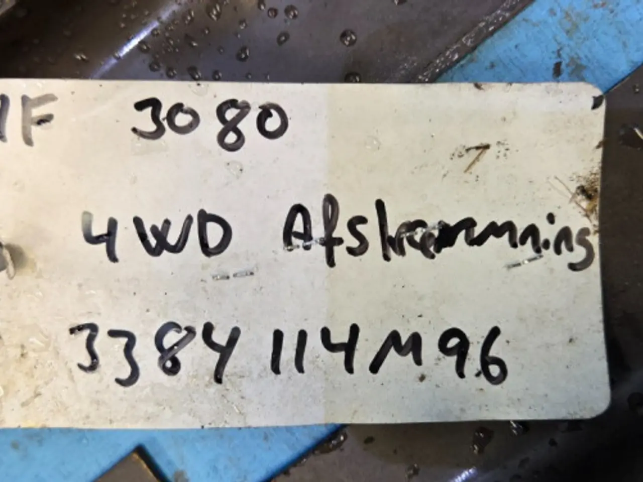 Billede 12 - Massey Ferguson 3080 Afskærmning 3384114M96