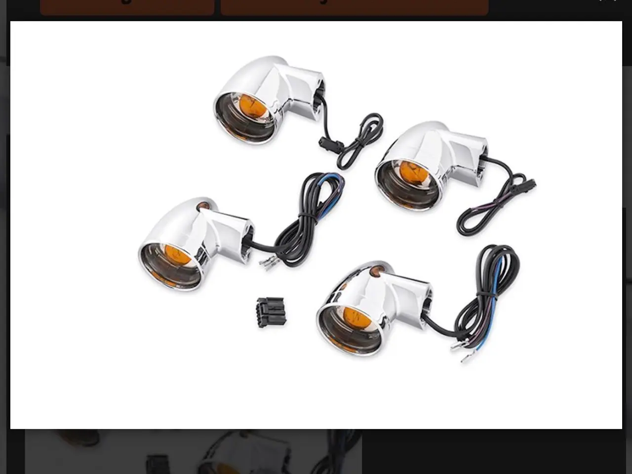 Billede 1 - Harley-Davidson bullet style blinklys kit