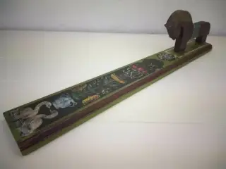Flot dekoreret manglebrædt fra år 1801