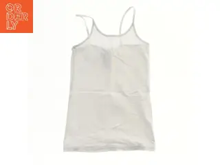 Hvid tanktop med stropper fra VRS (str. 134)