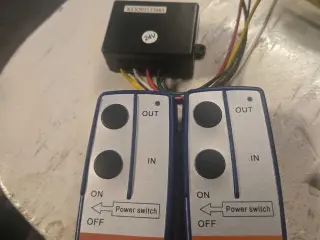 Fjernbetjeninger 24 volt