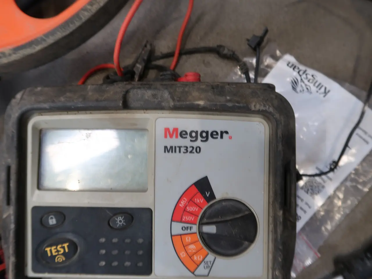 Billede 2 - Isolations- og gennemgangstester MEGGER MIT320