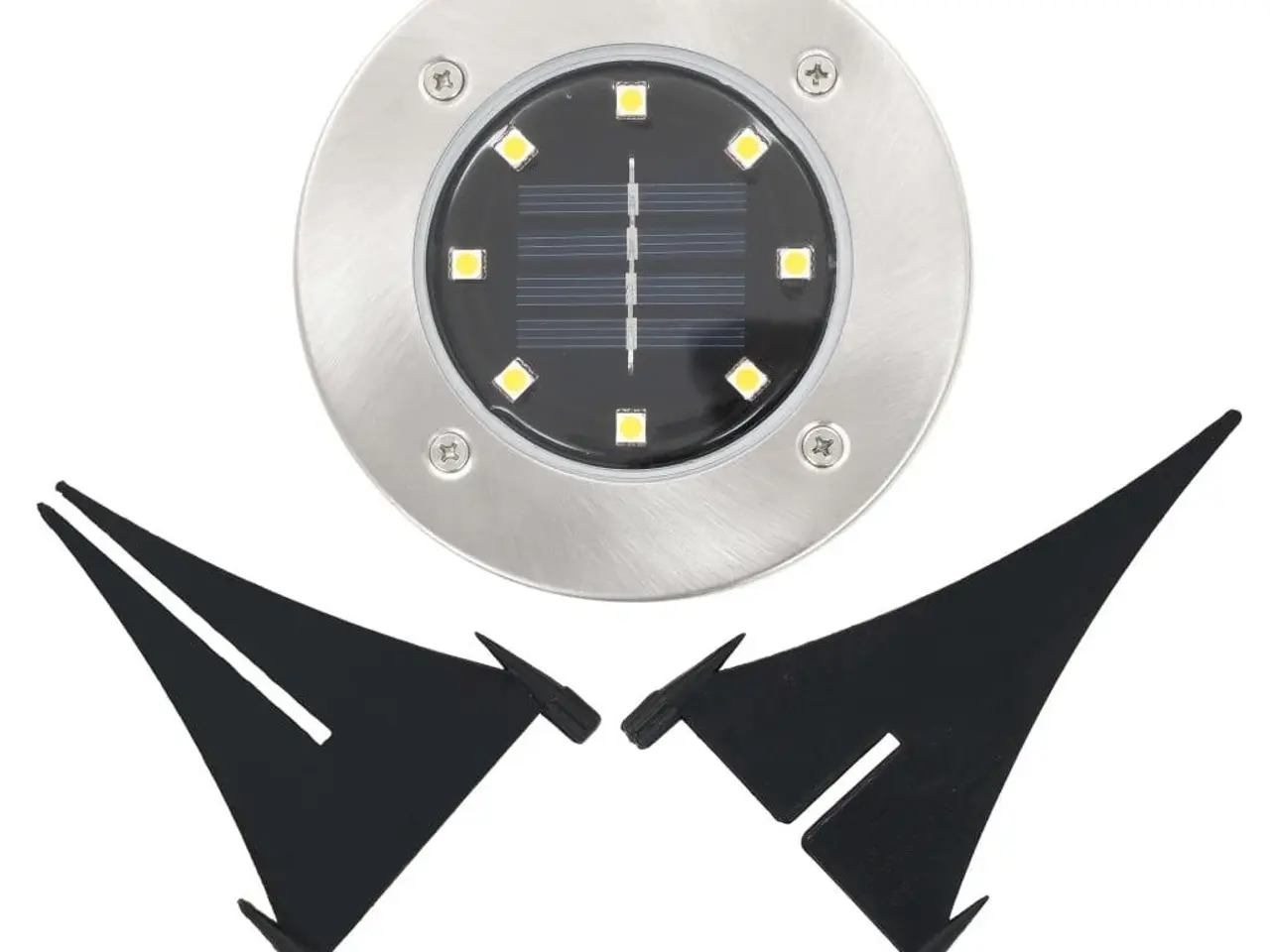 Billede 6 - Solcelle nedgravningsspots 8 stk. - varmt hvidt lys