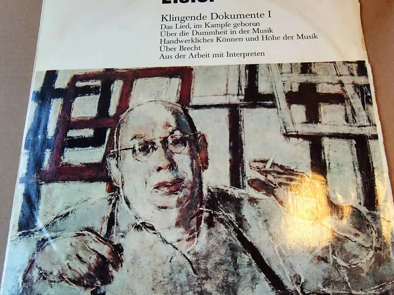 Billede 1 - Eisler: Klingende Dokumente, LP