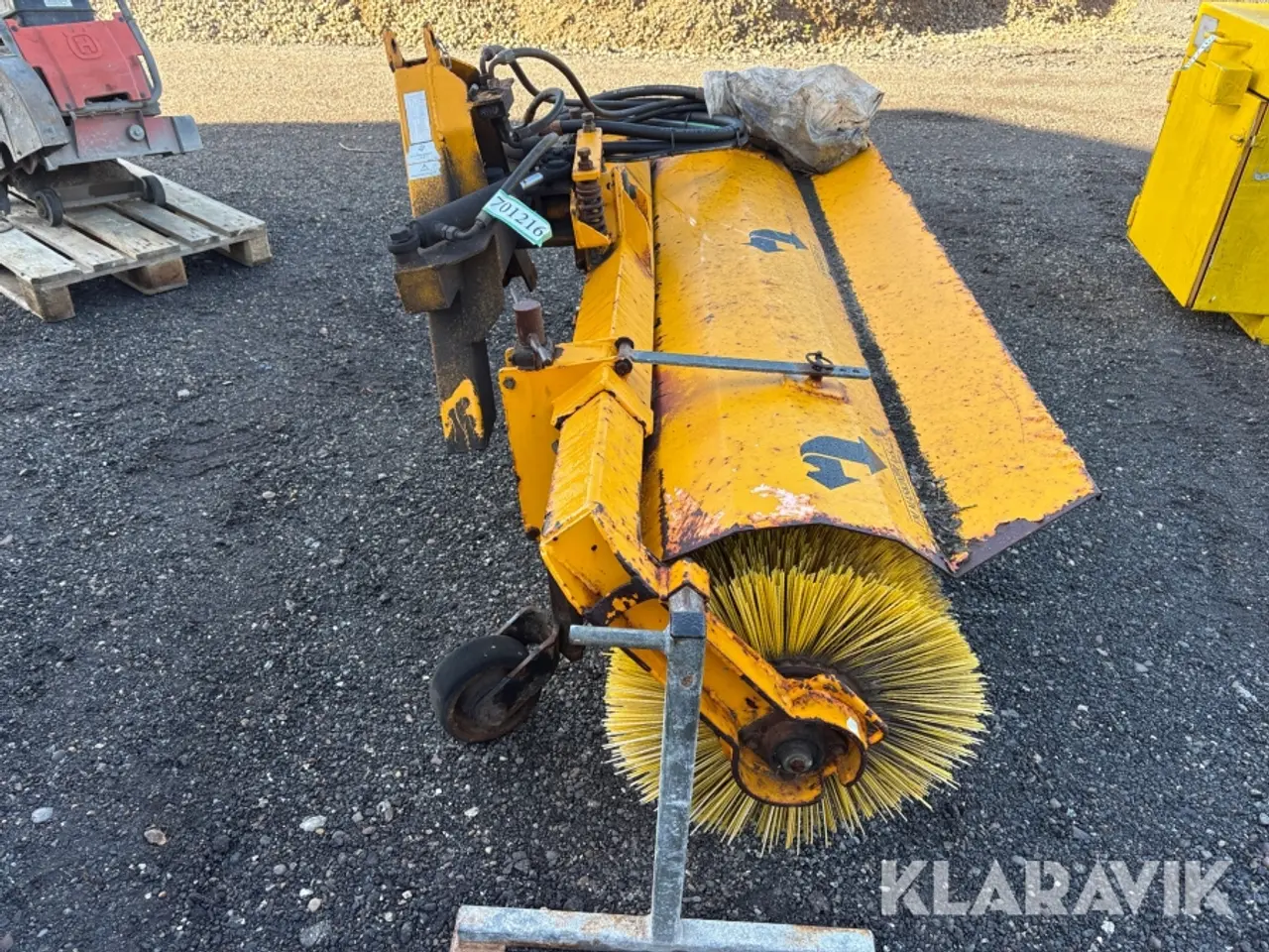 Billede 2 - Hydraulisk kost FM HFA 2,0 meter - til a-ramme