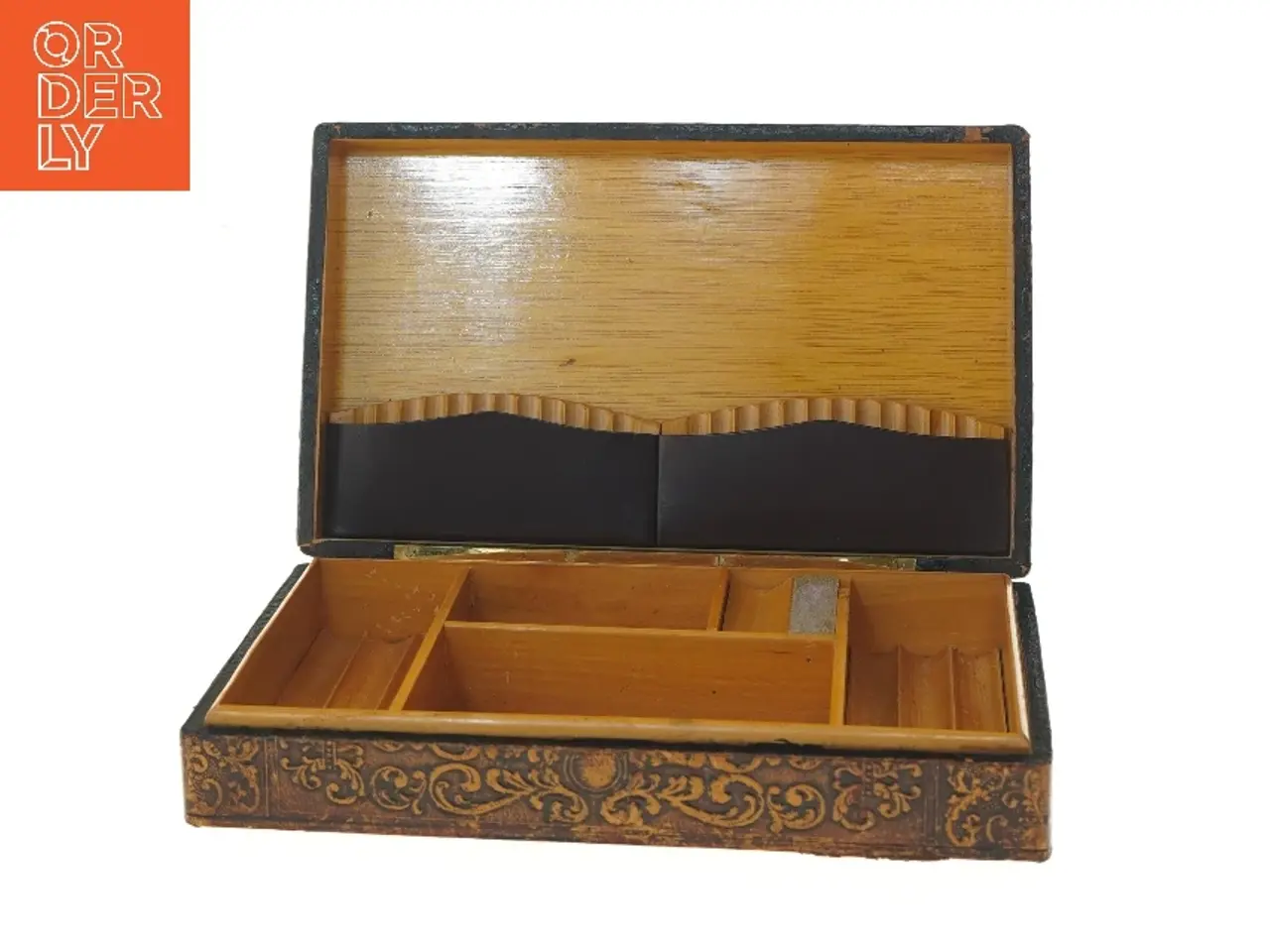 Billede 2 - Vintage Cigar æske (str. 28x17 cm)