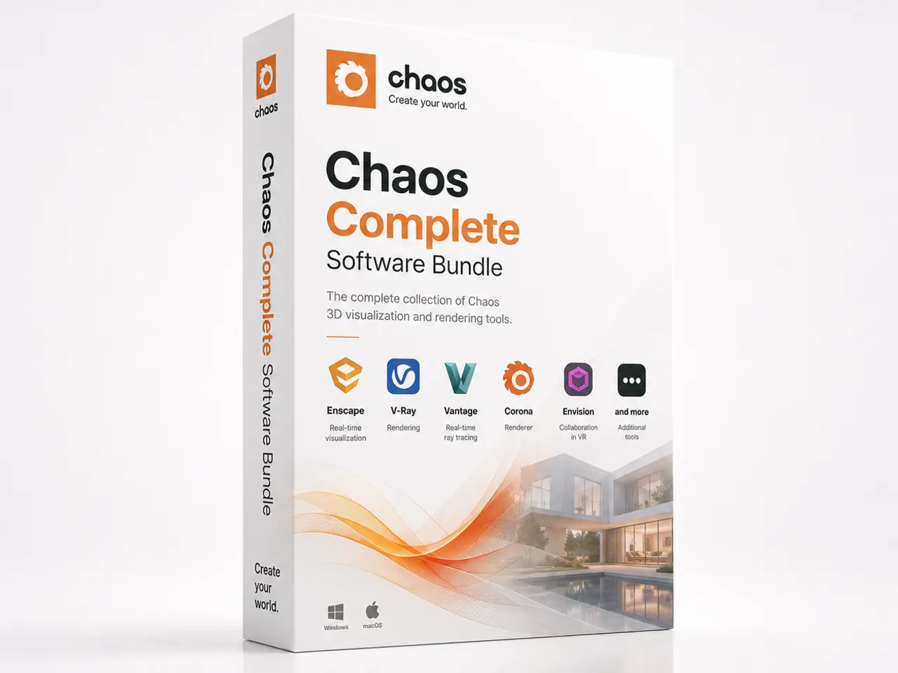Billede 1 - Chaos Software Complete Bundle for Windows