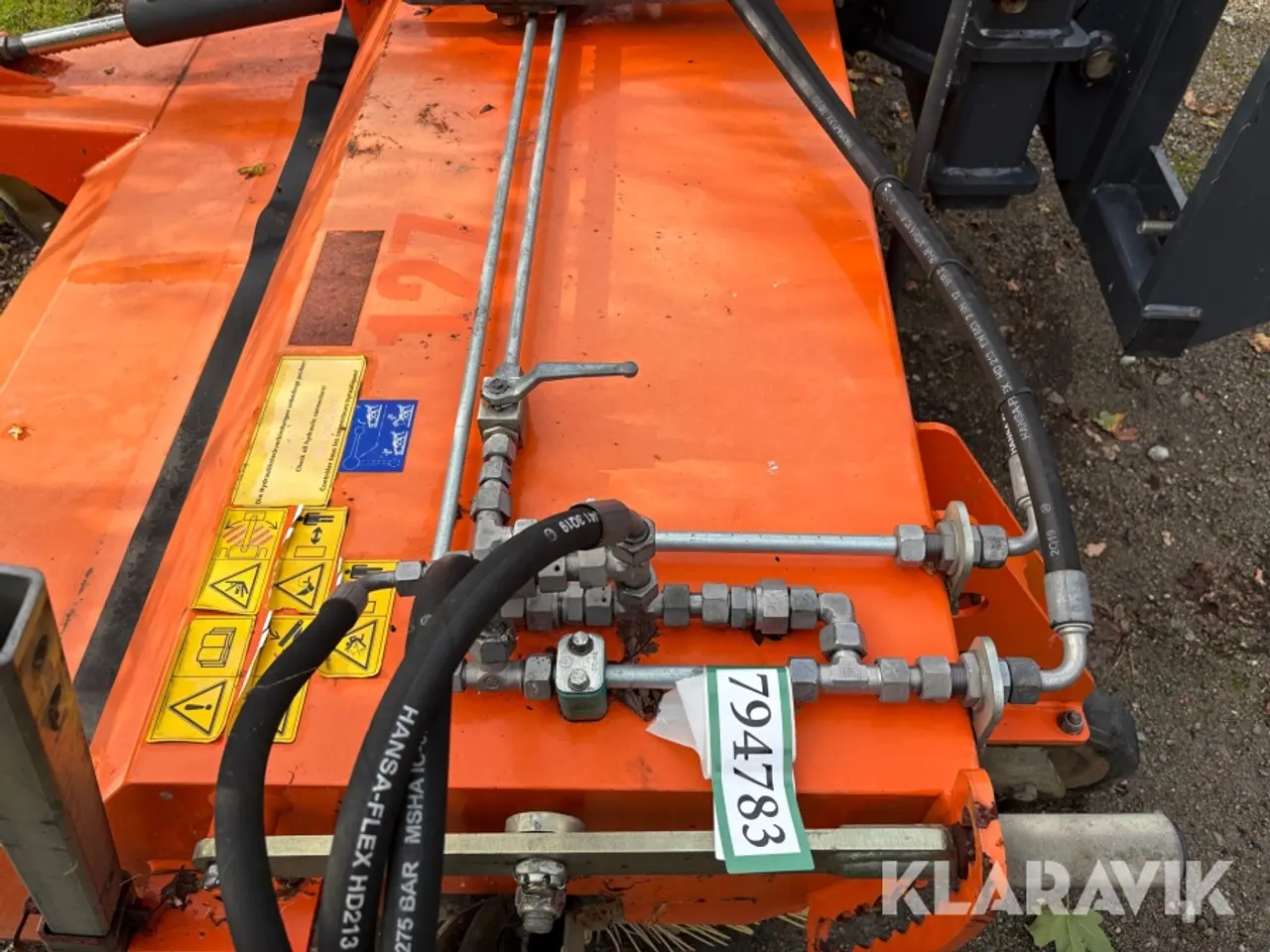 Billede 9 - Hydraulisk kost Tuchel Profi 660-230 med opsamler