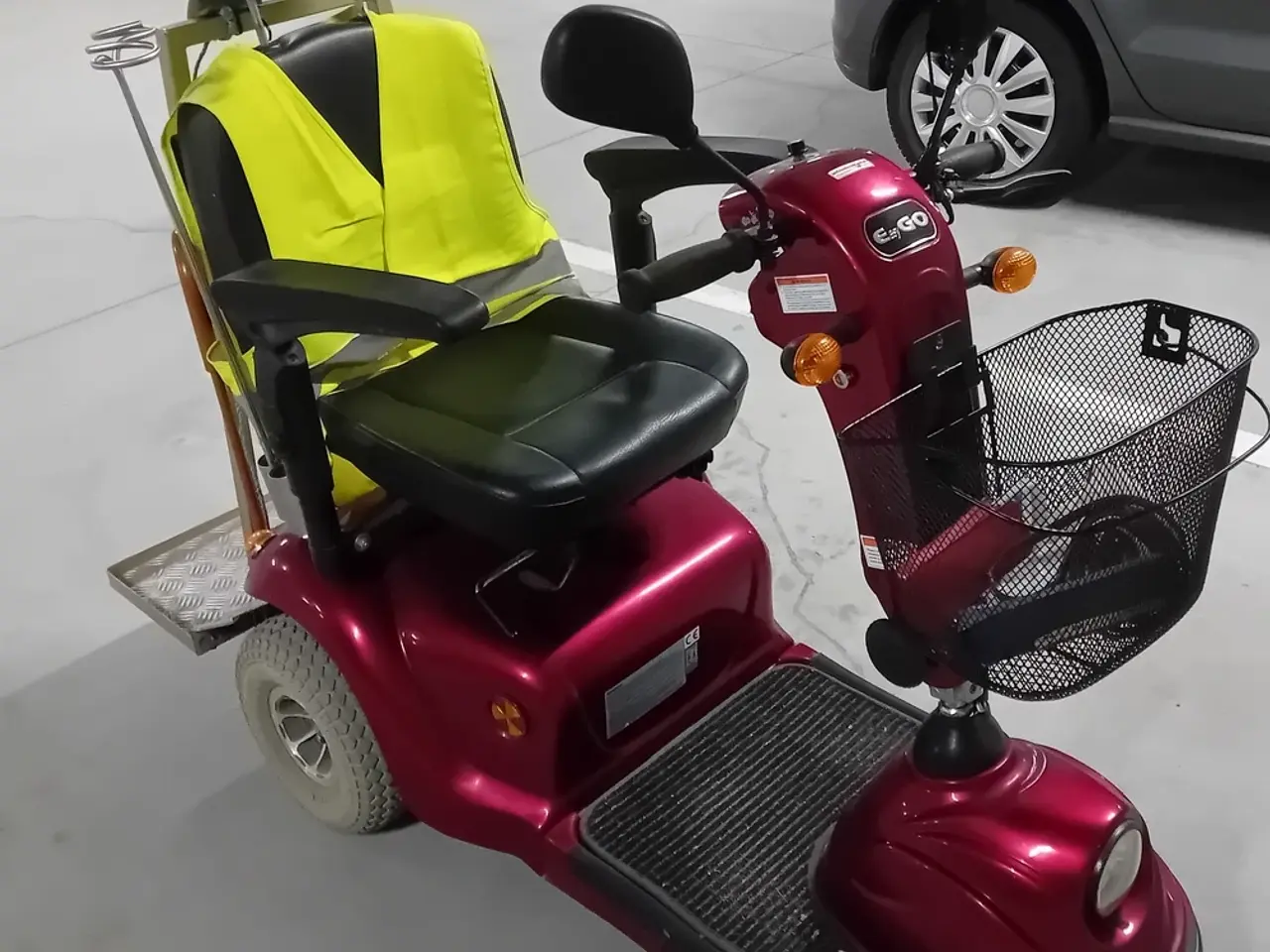 Billede 3 - El scooter med lad