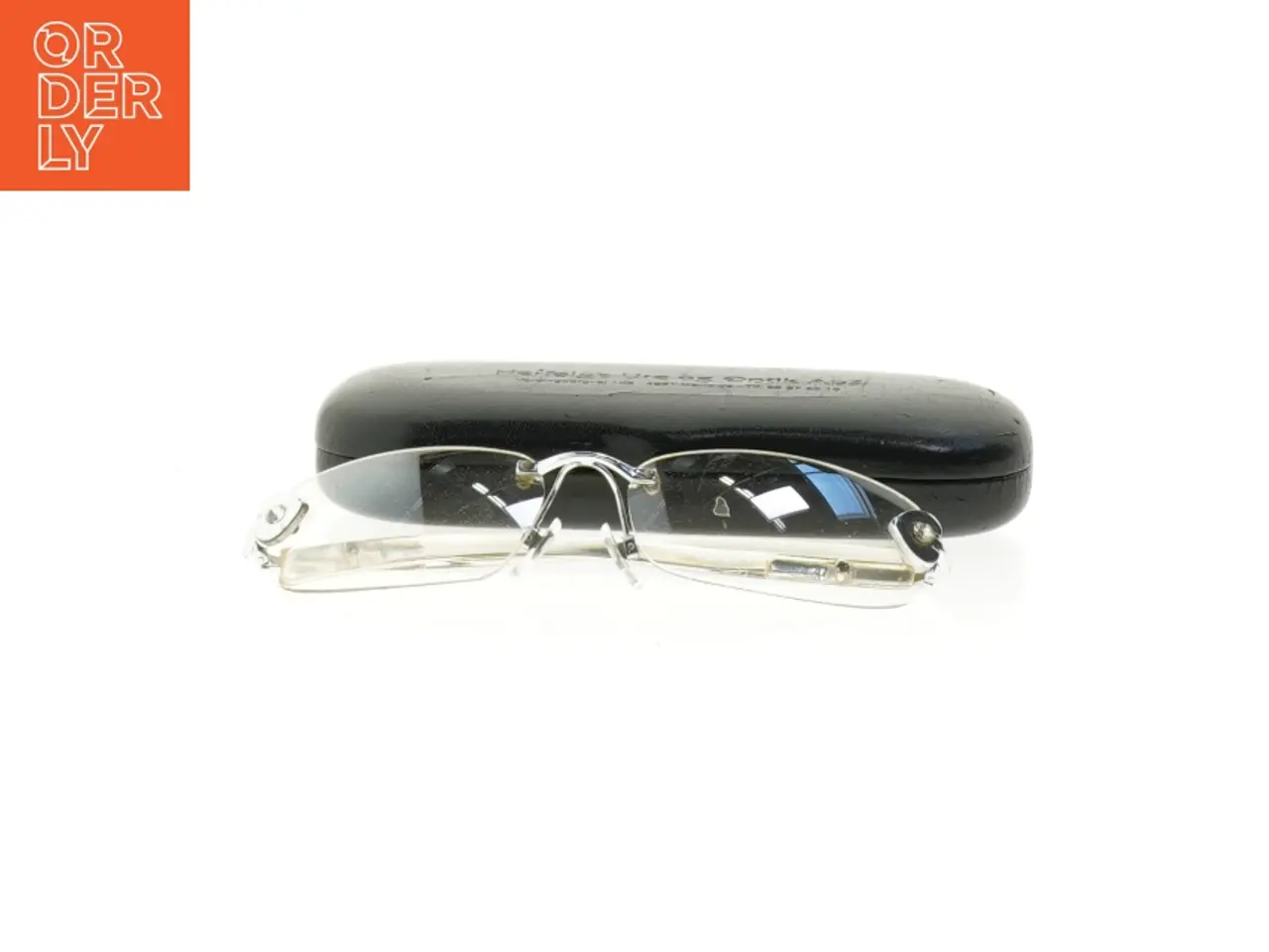 Billede 1 - Briller uden stel med etui (str. 14 cm)