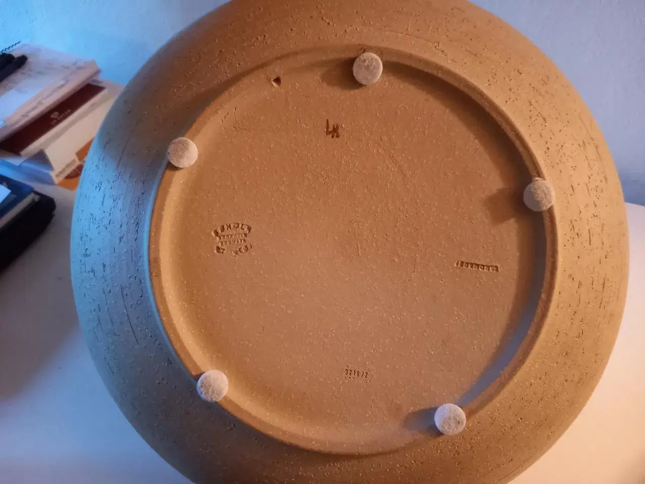Billede 5 - Søholm lampe og fad keramik / stentøj