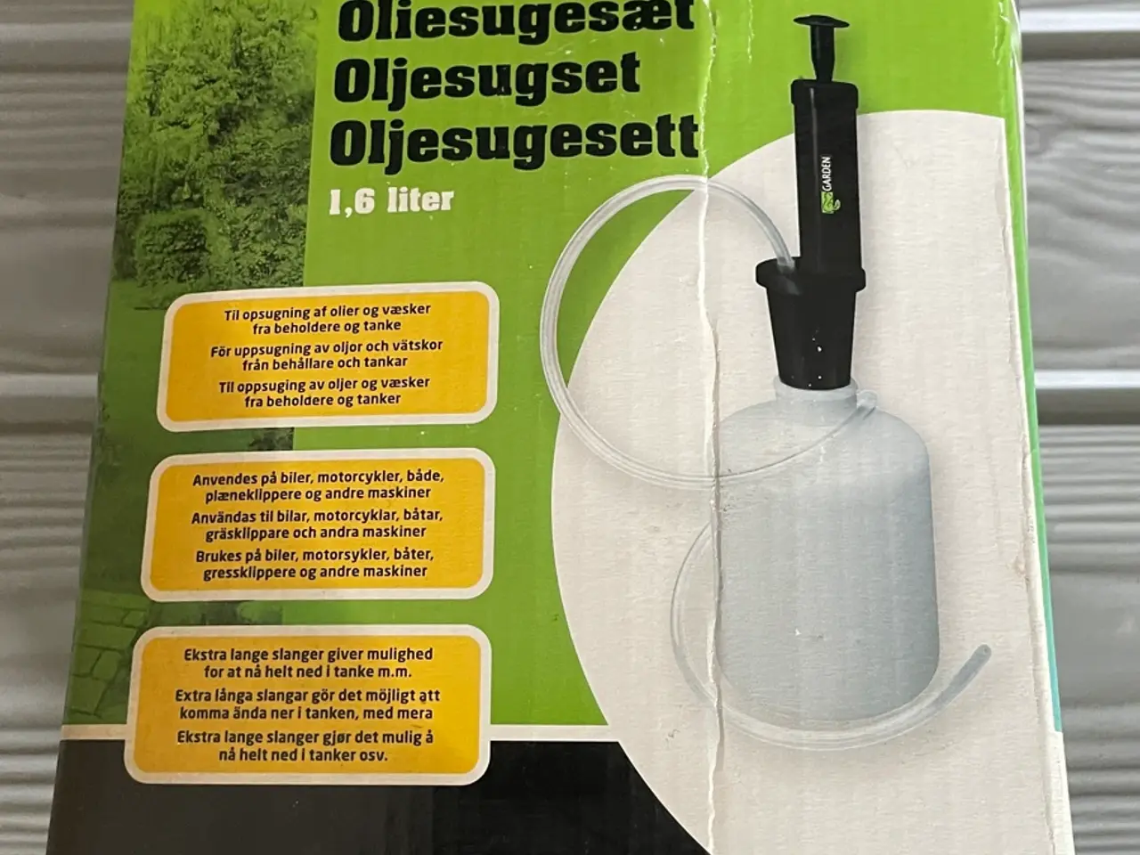 Billede 1 - Oliesugesæt
