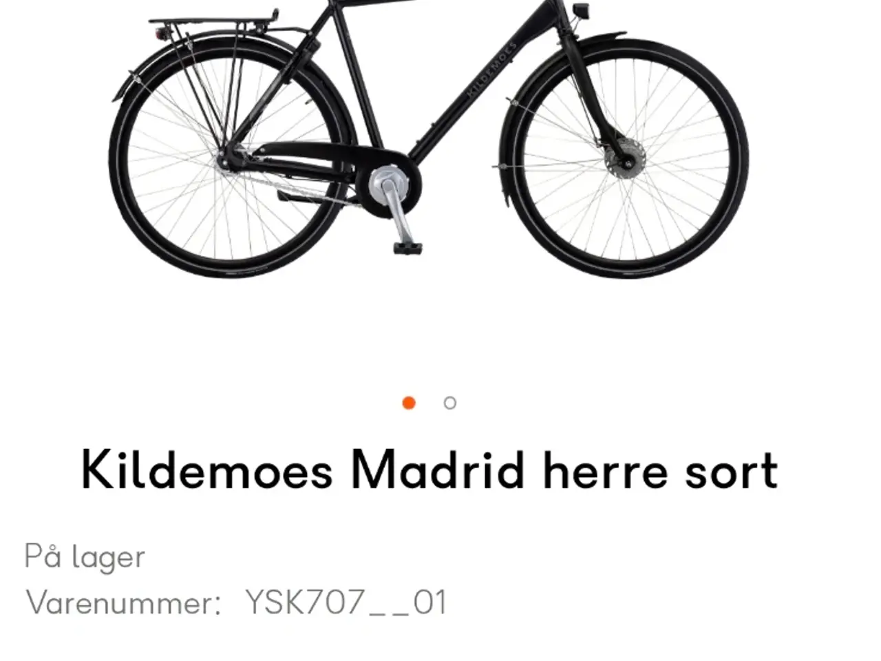 Billede 8 - Kildemoes Soft Herrycykel