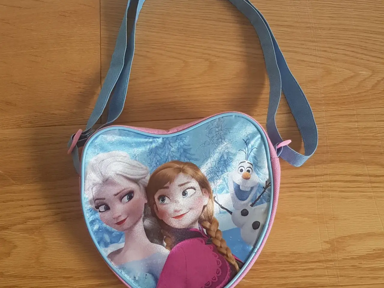 Billede 1 - Frozen Elsa hjerte taske