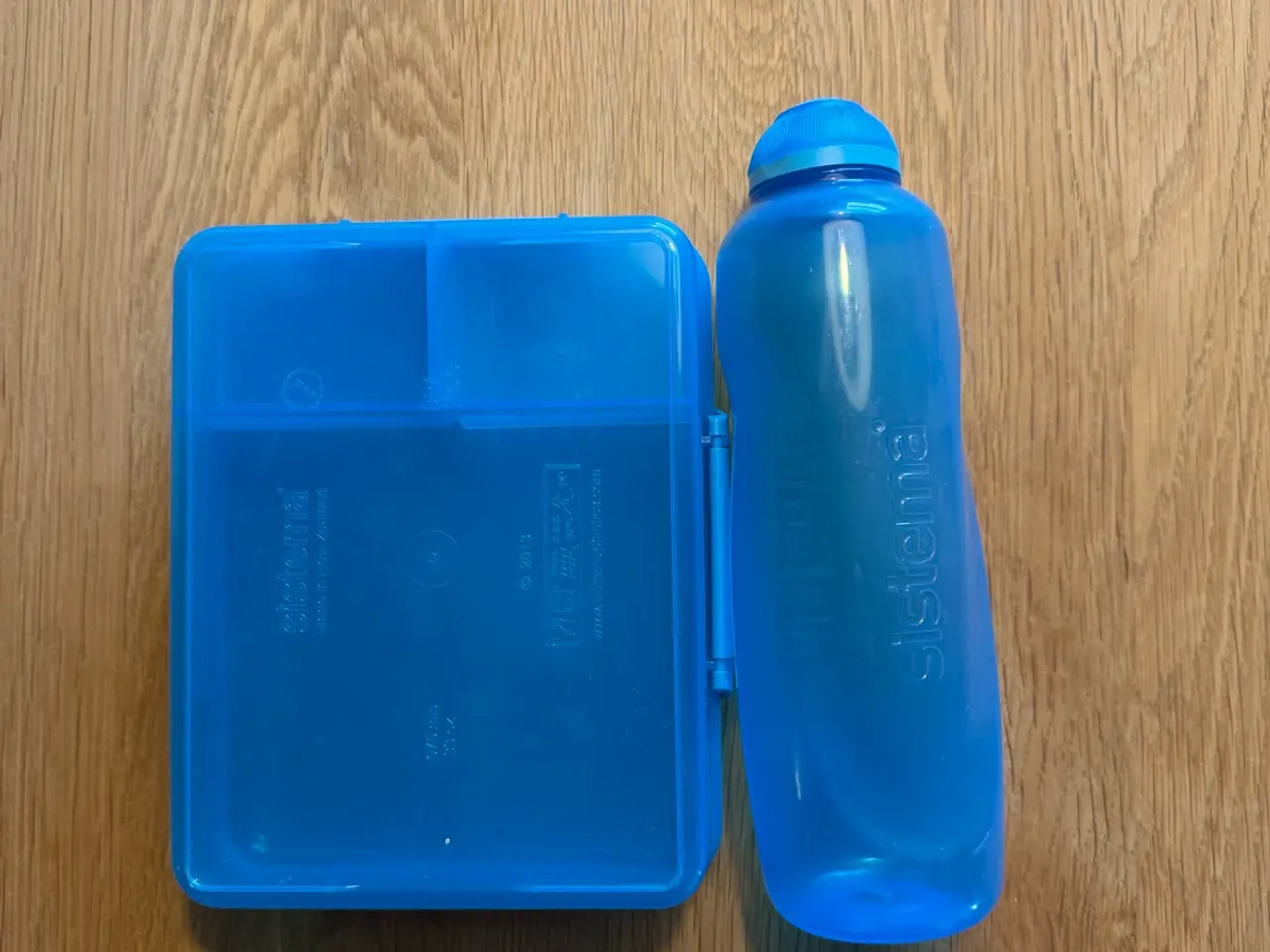Billede 5 - Sistema 2 madkasser og drikke dunk.  50kr 