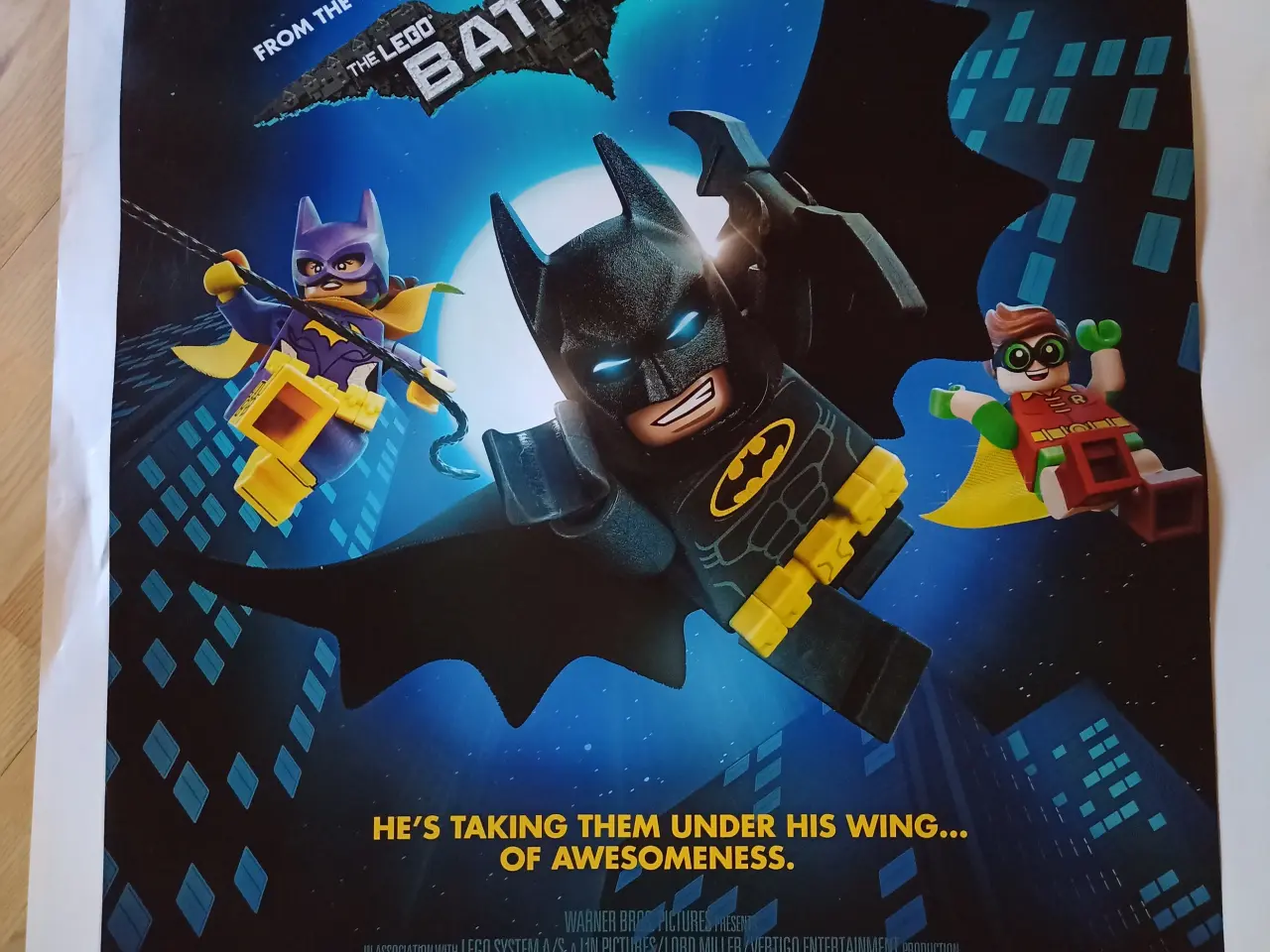 Billede 1 - The Lego Batman Movie plakat.