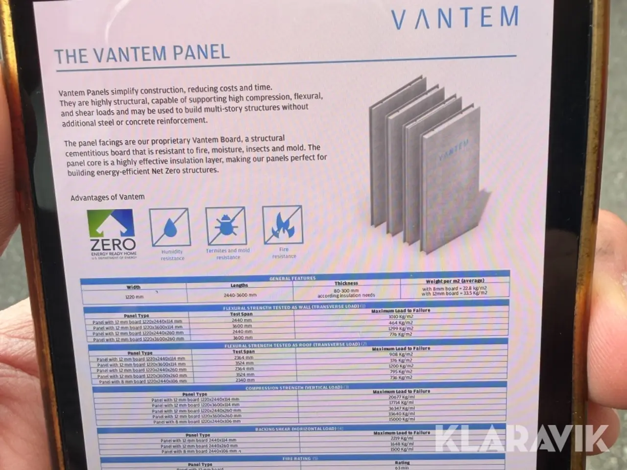 Billede 11 - Isolerede byggeplader Vantem Panel 12 mm 14 Styk