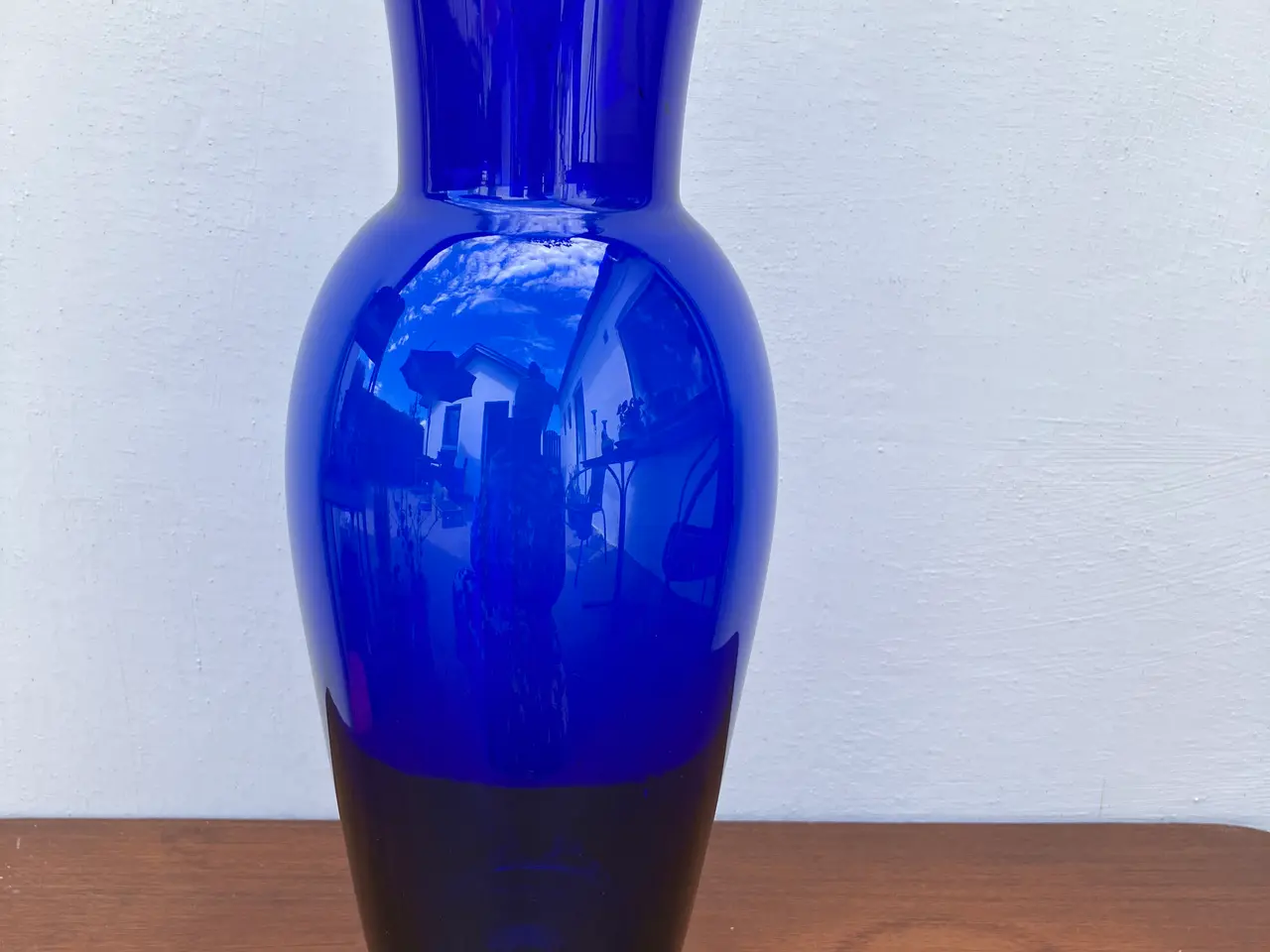 Billede 2 - Smuk Holmegaard/Royal Copenhagen vase