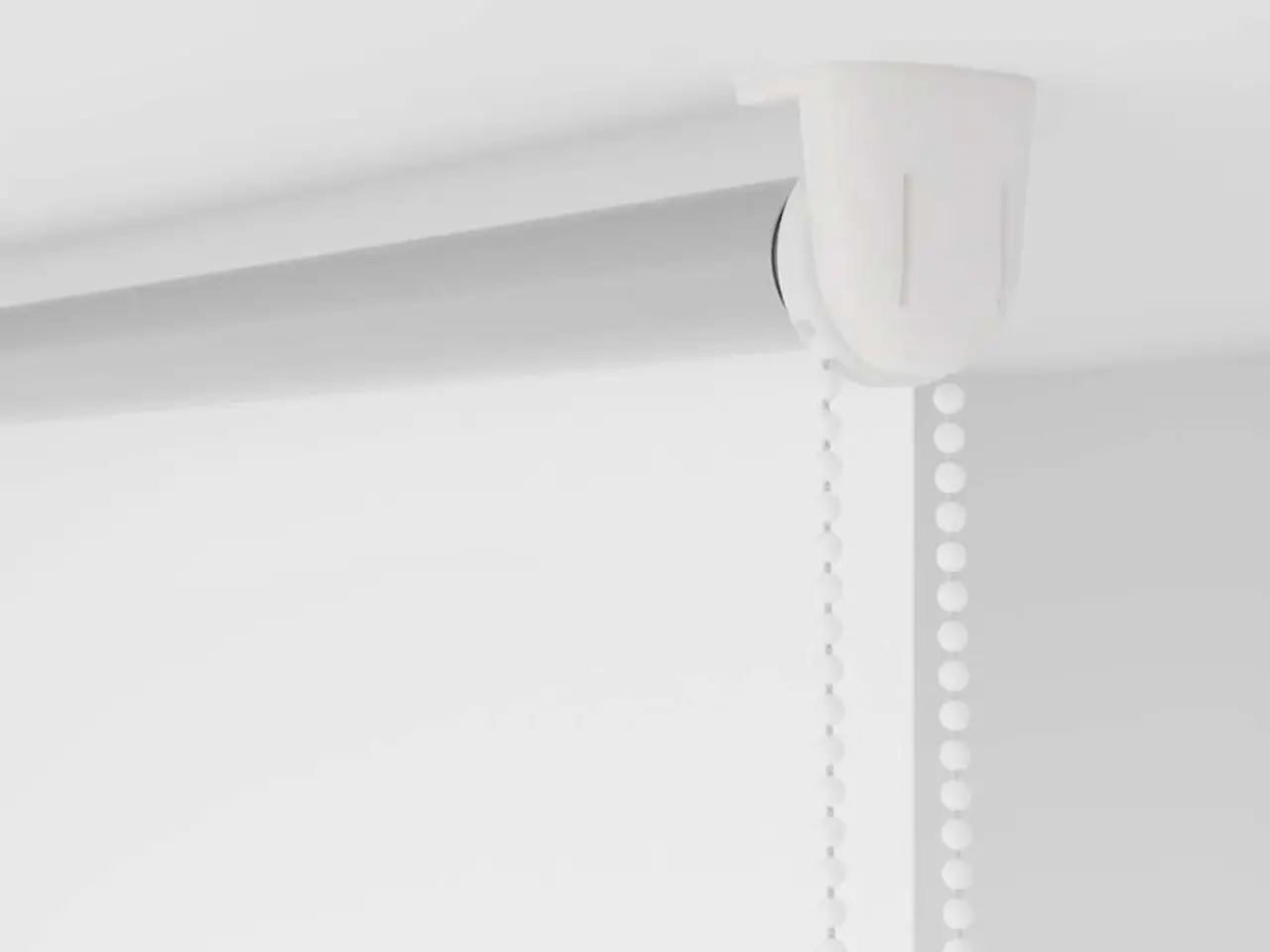 Billede 12 - Mørklægningsrullegardin 150×230 cm - stofbredde 146,6 cm, hvid polyester