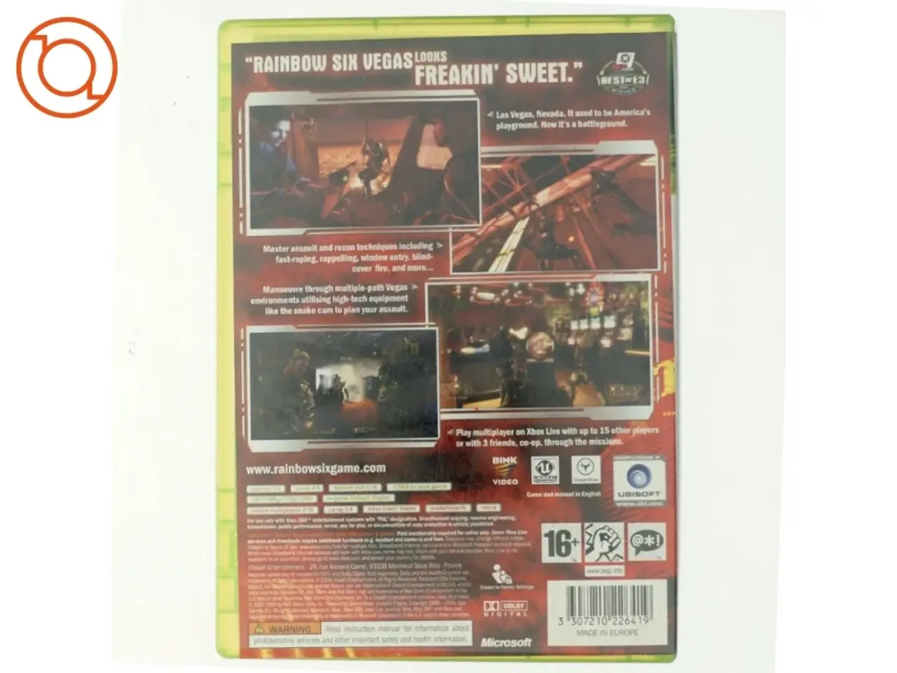 Billede 3 - Tom Clancy's Rainbow six vegas (Computerspil)