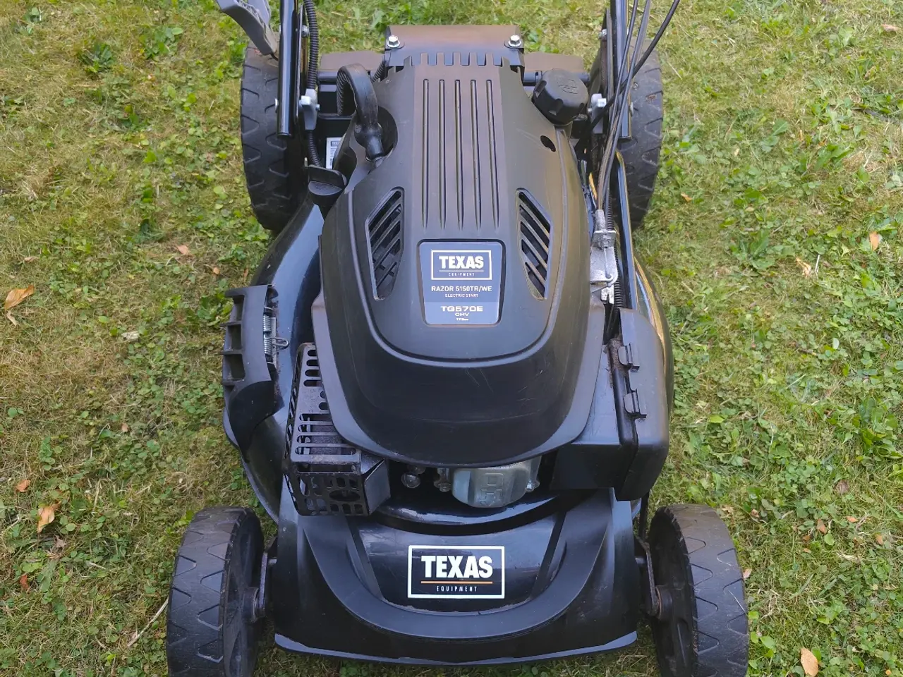Billede 4 - Texas Razor 5150TR/WE plæneklipper med el-start
