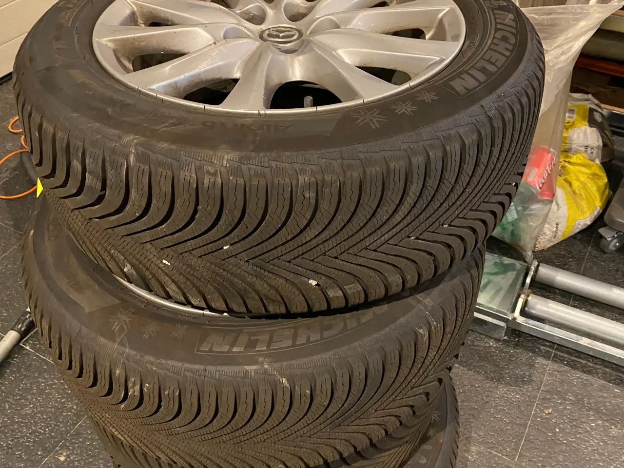 Billede 5 - Mazda fælge med vinter dæk