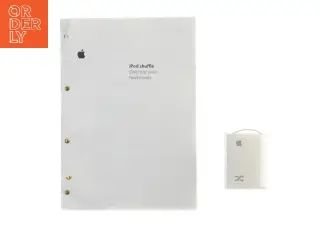 iPod shuffle og manual fra Apple