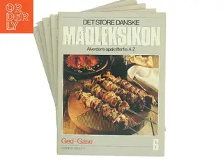 Det Store Danske Madleksikon. Ged–Gåse (bind 6) (Bog)