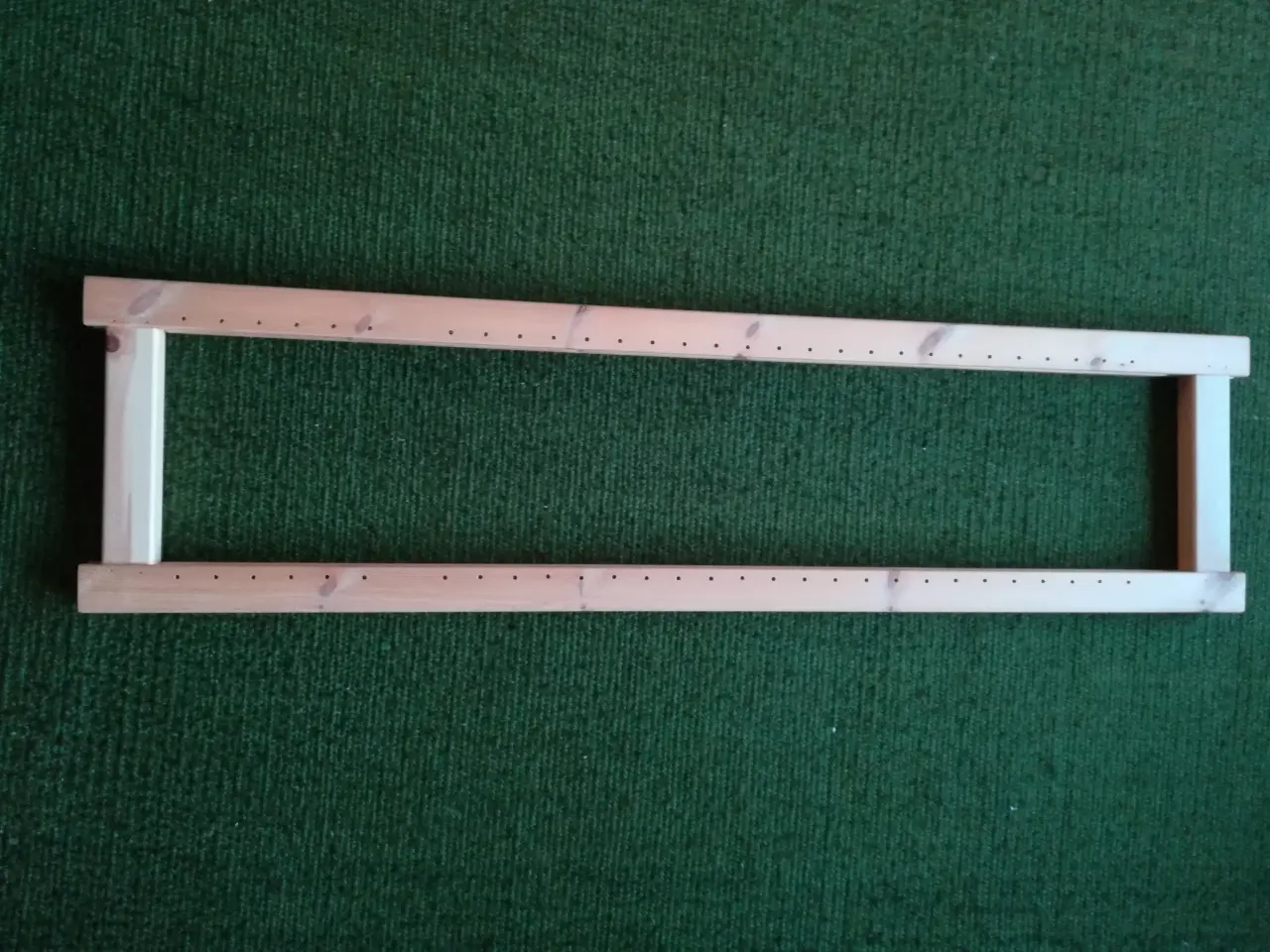 Billede 1 - ABC reolstige i ubehandlet fyr, 116 x 30 cm