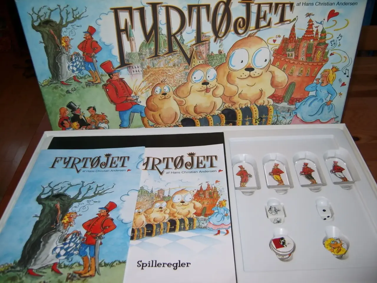Billede 2 - FYRTØJET. Af Hans Christian Andersen.