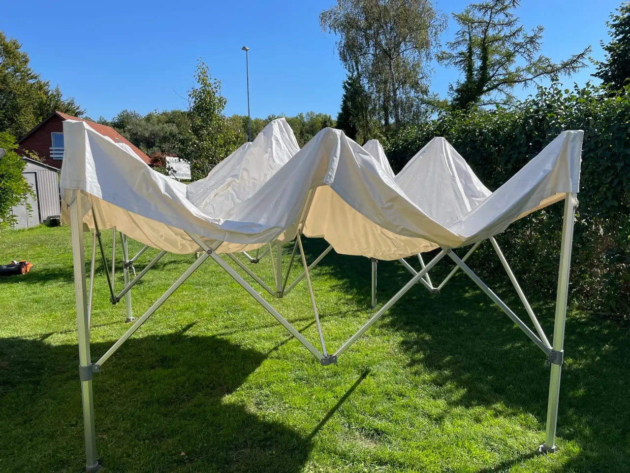Billede 1 - Lej Professionel pavillon med udstyr 4 x 4m (leje)