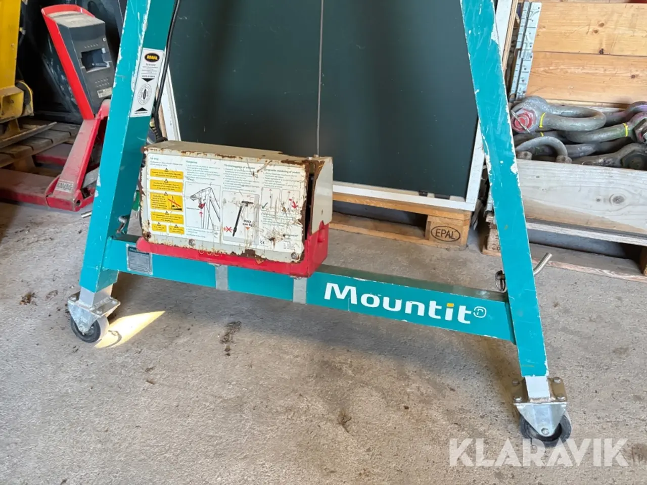 Billede 7 - Elektrisk montagelift/materialelift Mountit - 1 styk