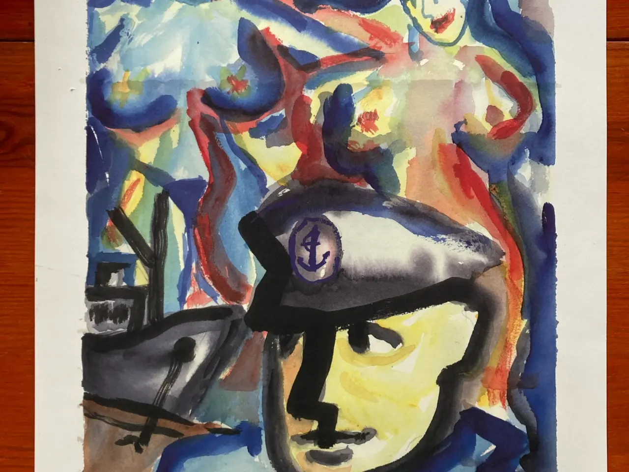 Billede 1 - Erik Clausen udført plakat