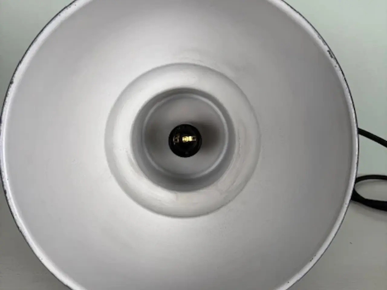 Billede 7 - Retro loftlampe i brun metal