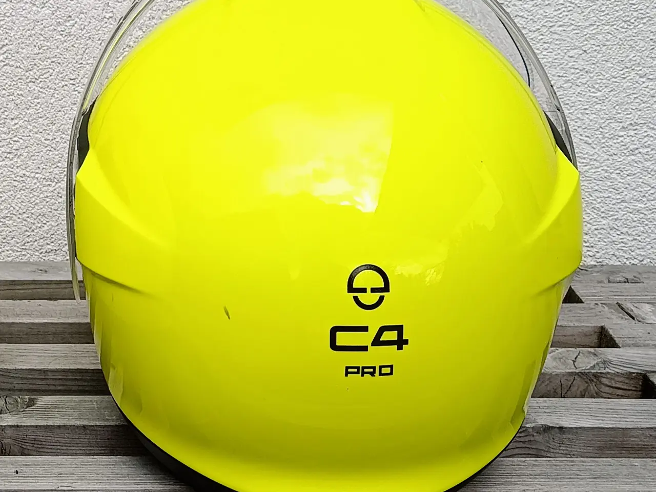 Billede 2 - Schuberth C4 pro motorcykelhjelme Yellow Fluo