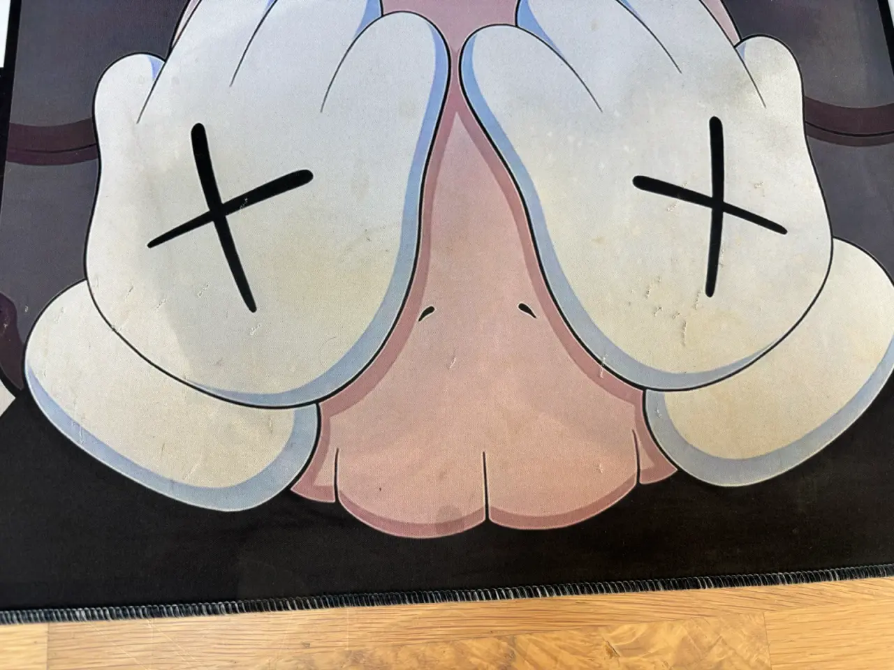 Billede 5 - Stor musemåtte fra Kaws 100x50 cm