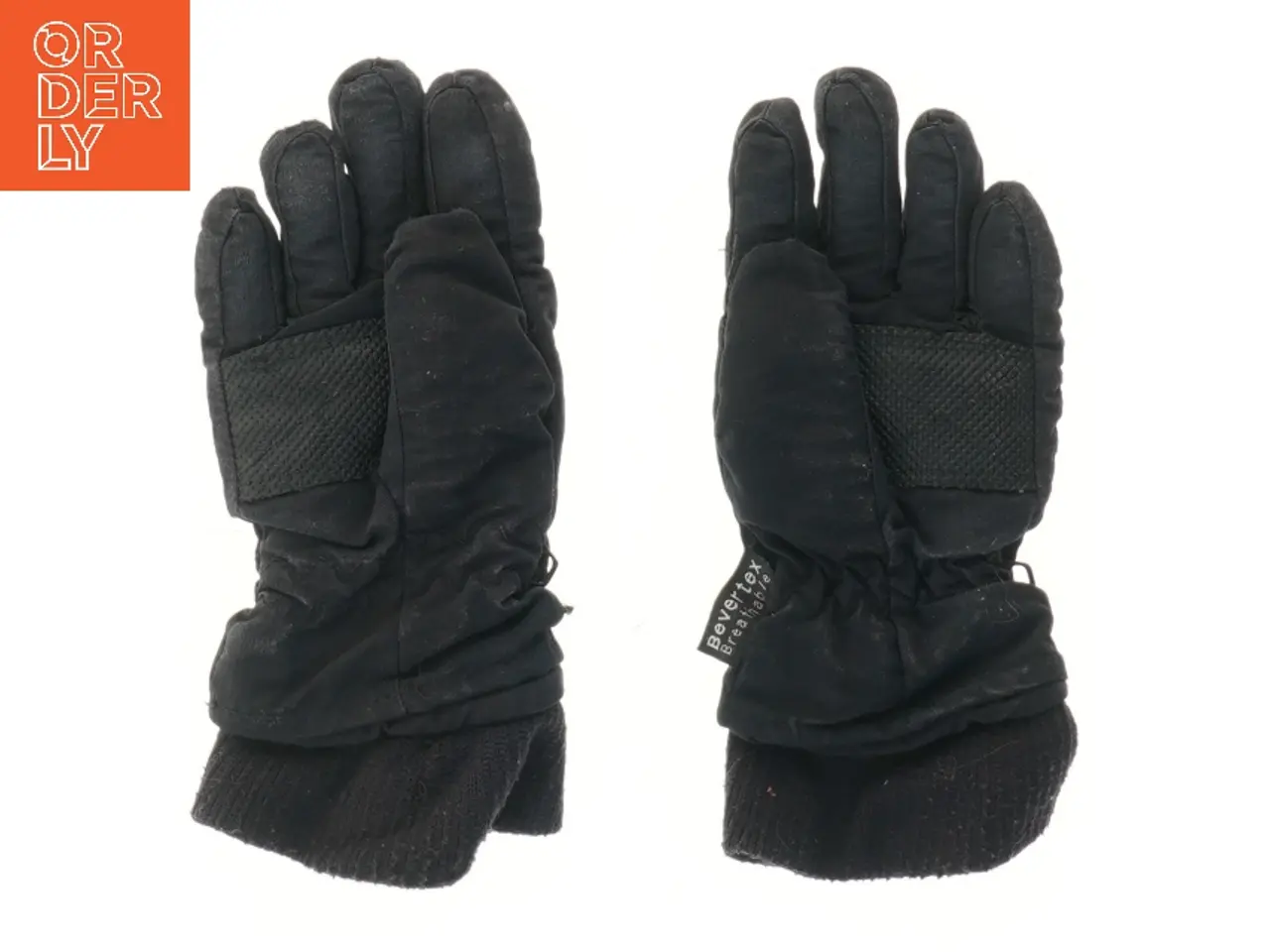 Billede 2 - Sort vinterhandsker fra Bevertex (str. 21 cm)