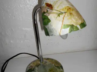 Bordlampe m. decupage 34x16
