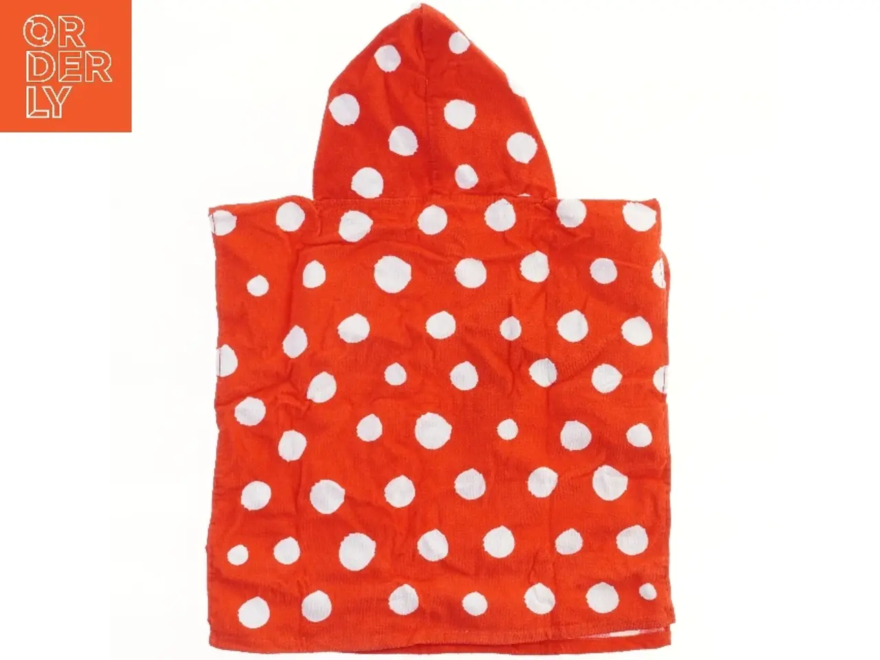 Billede 2 - Badeponcho med hætte fra Oeko-tex (str. 50x50 cm)