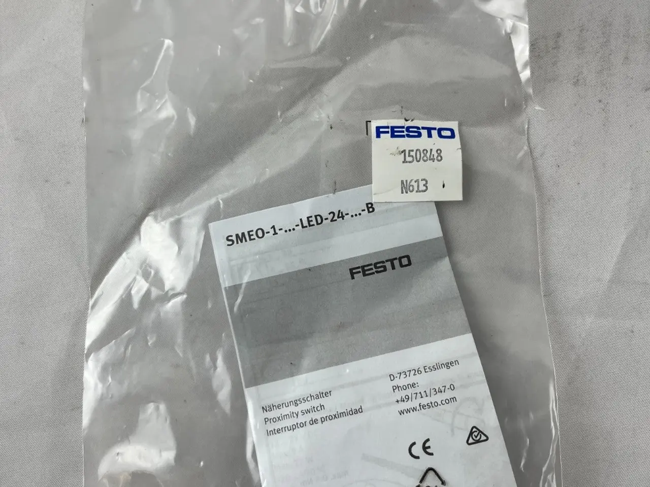 Billede 2 - FESTO SMEO-1-LED-24V Proximity Sensor Optical 24V