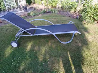 Solvogn med aluminium stel