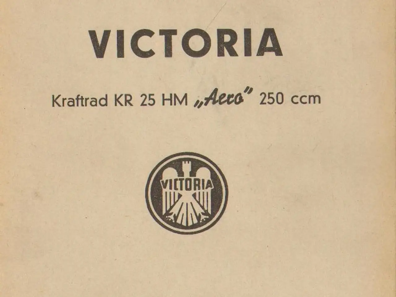 Billede 2 - Viktoria Aero reservedelsliste