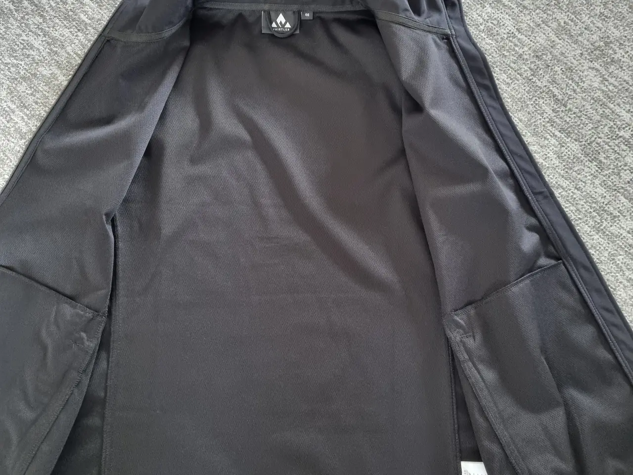 Billede 3 - Sort Whistler softshell vest str. 46
