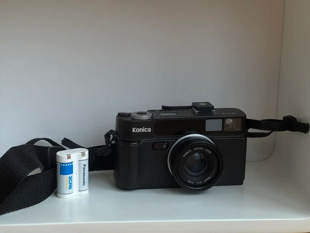 Billede 2 - Konica Hexar AF 35mm filmkamera i top stand