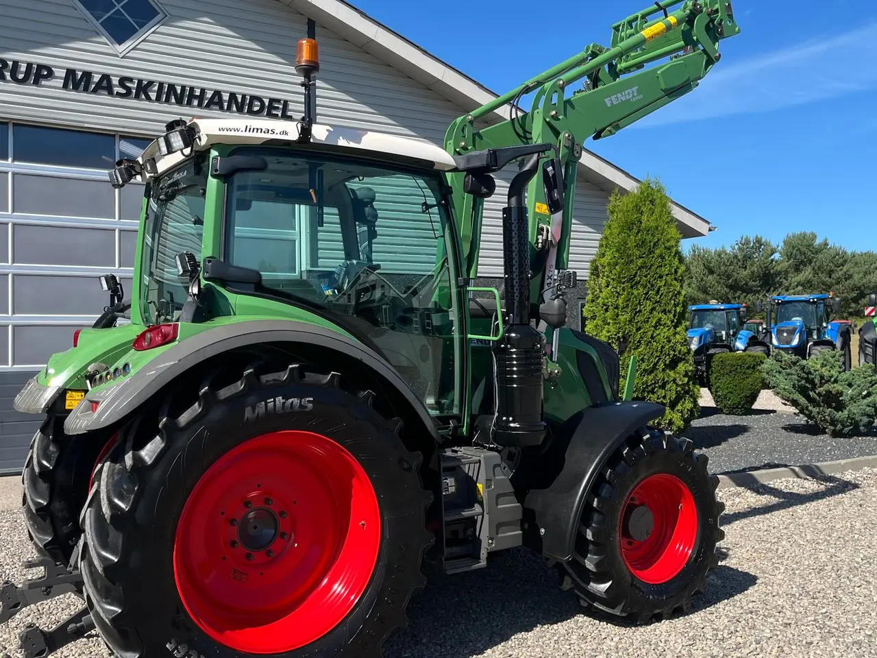 Billede 14 - Fendt 313 VARIO Med frontlift og frontlæsser